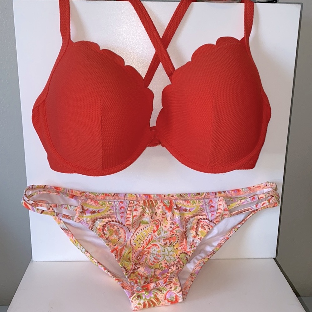 😎V.S. Paisley Bottom/Shade Shore Bikini Top😎